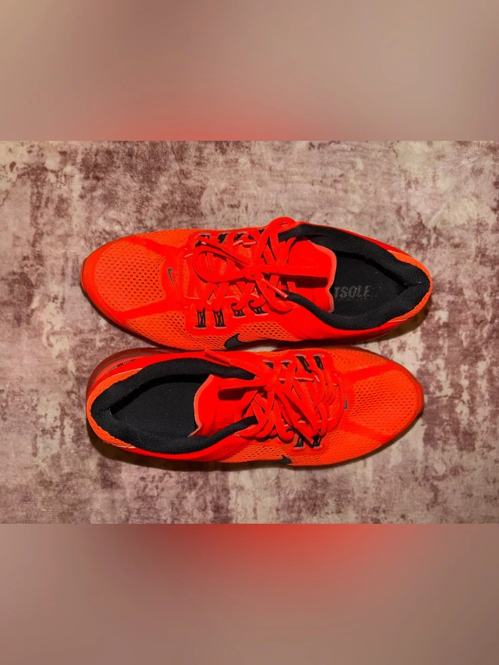 Nike Black Knit Sneaker Interior with Label